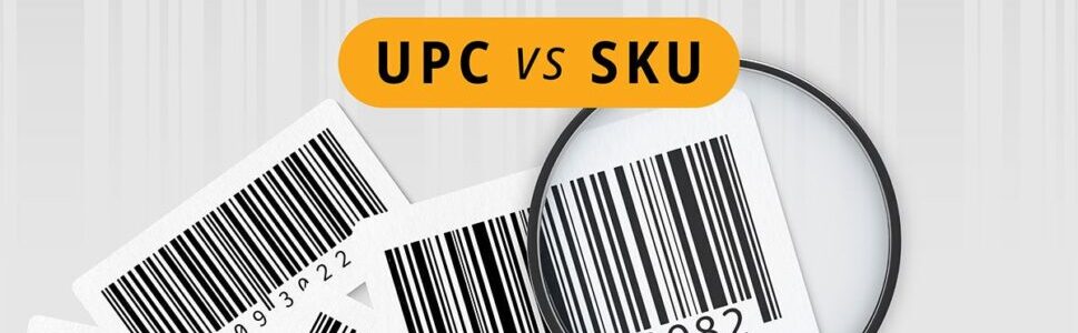 UPC vs SKU barcodes