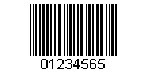 Interleaved 2 of 5 Barcode